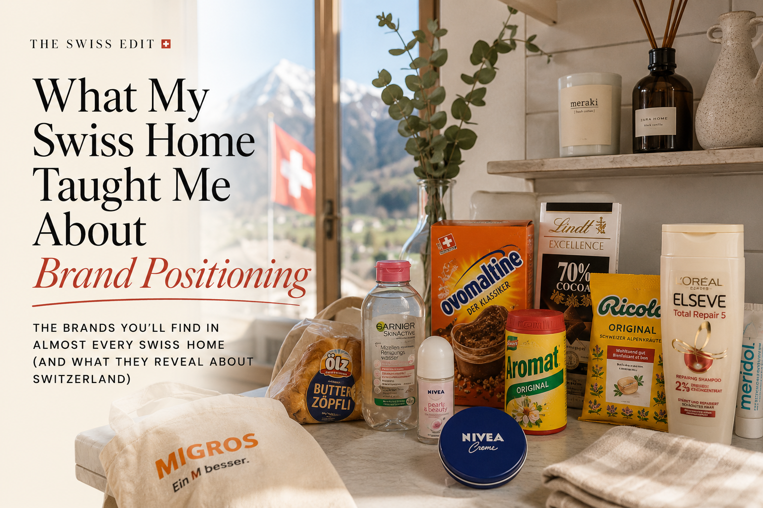The Brands You’ll Find in Almost Every Swiss Home